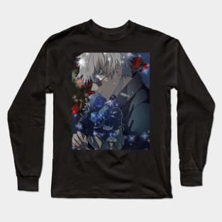 Gojo Roses Aesthetic Long Sleeve T-Shirt